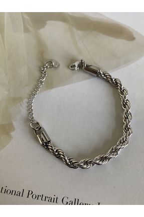 دستبند استیل زنانه فولاد ( استیل ) کد 789412814