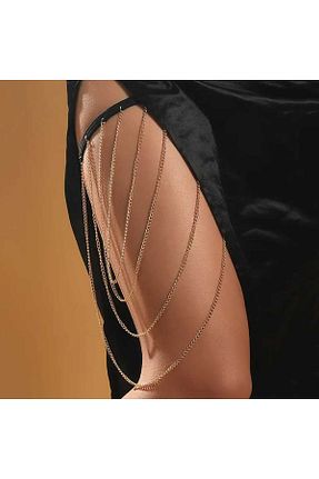 اکسسوری بدن طلائی زنانه روکش طلا İPAR AKSESUAR - کد 235782630