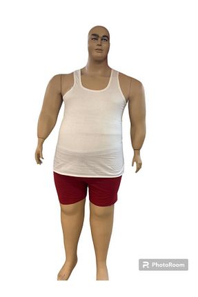 رکابی سایز بزرگ سفید مردانه سایز بزرگ Pyjama Familya - کد 789461769