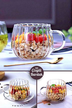 لیوان نارنجی شیشه Tilbe Home - کد 789258042