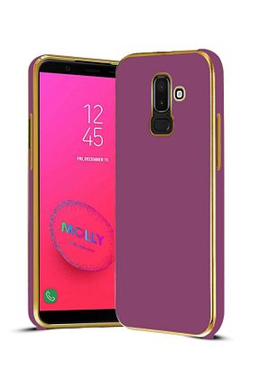 کاور و قاب بنفش Samsung Galaxy J8 Molly - کد 789139375