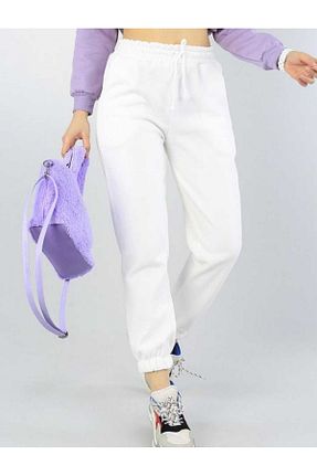 شلوار کرمگن سفید زنانه پاچه کش دار Oneoctobeer - کد 789752239