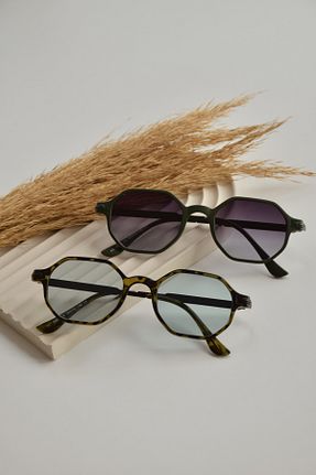 عینک آفتابی سبز زنانه UV400 LOOKUP NEW - کد 789752242
