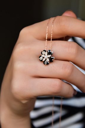 گردنبند نقره صورتی زنانه 925 عیار Sinsirella - کد 790042429