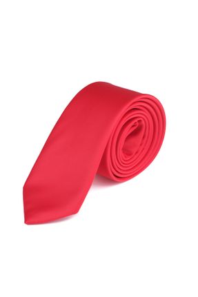 کراوات قرمز مردانه پلی استر کد 789899912