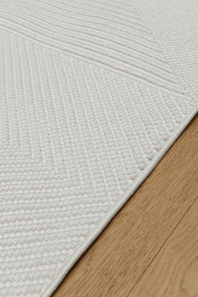 فرش بژ پلی استر Tuğra Halı - کد 650995369