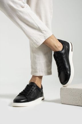 کفش کژوال مشکی مردانه پاشنه کوتاه ( 4 - 1 cm ) پاشنه ساده کد 764620972