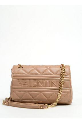 کیف دستی بژ زنانه چرم مصنوعی Valentino - کد 789607072