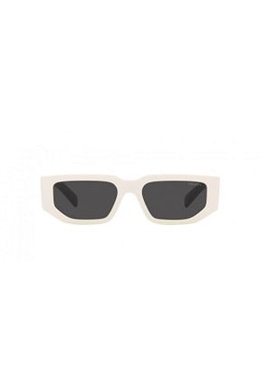 عینک آفتابی سفید زنانه UV400 Prada - کد 789833030