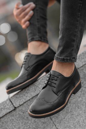 کفش کلاسیک مشکی مردانه پاشنه کوتاه ( 4 - 1 cm ) پاشنه نازک کد 788995093