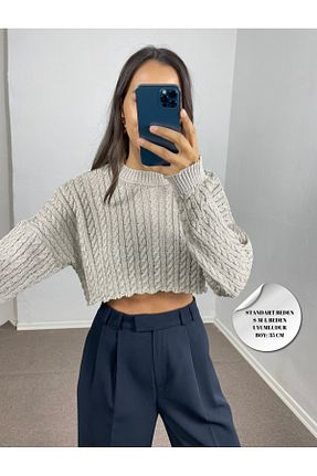 پلیور زنانه ساده Myrum butik - کد 789988280