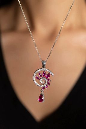 گردنبند نقره زنانه 925 عیار Sinsirella - کد 790041666