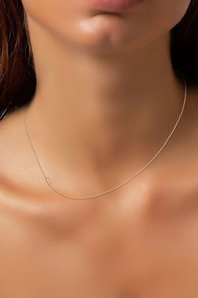 گردنبند نقره صورتی زنانه 925 عیار Sinsirella - کد 790041756