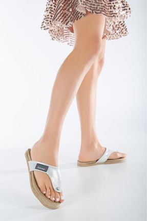 دمپائی زنانه چرم مصنوعی پاشنه ساده پاشنه کوتاه ( 4 - 1 cm ) کد 786027990