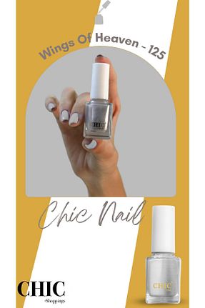لاک ناخن طوسی Chic Nail - کد 355264413