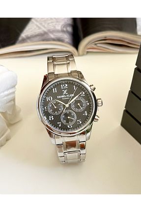 ساعت مچی طوسی مردانه 44 میلی متر Daniel Klein - کد 789618147