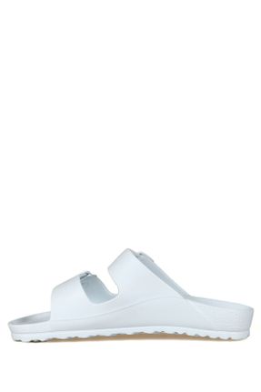 کفش کژوال سفید مردانه چرم مصنوعی پاشنه کوتاه ( 4 - 1 cm ) پاشنه ساده کد 253806083