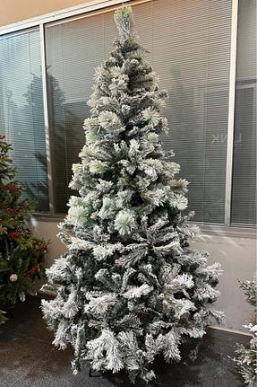 درخت کریسمس سفید 210 سانتی متر FAM - کد 789800242