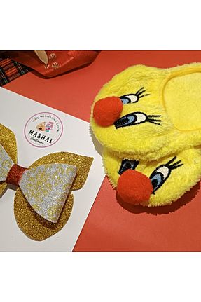 گیره سر زرد بچه گانه الاستین MasHal Handmade - کد 790304892