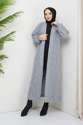 رویه حجاب طوسی زنانه رگولار Pamuk Butik - کد 790316035