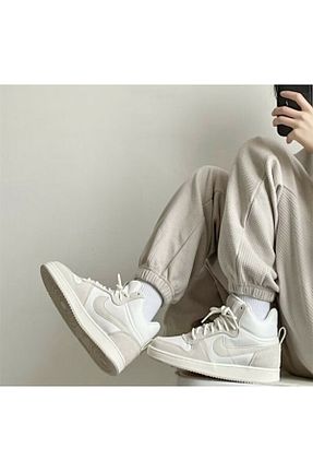 کفش اسنیکر قهوه ای زنانه چرم اصل Nike - کد 790455103