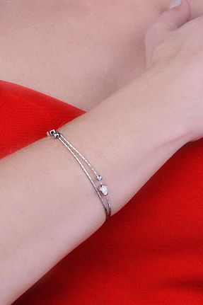 دستبند نقره زنانه 925 عیار Sinsirella - کد 790132581