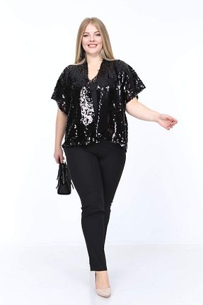 پانچو مشکی زنانه angelino butik - کد 790272586