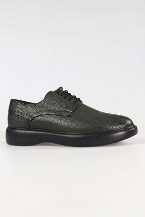 کفش کژوال خاکی مردانه چرم خالص Marcanoon - کد 777724857