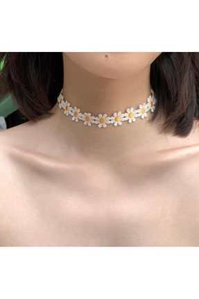 چوکر سفید مخمل TakıConcept - کد 790352098