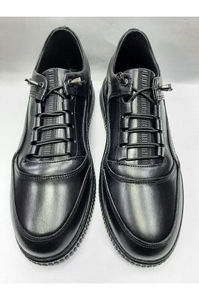 کفش کژوال مشکی مردانه چرم خالص Franz - کد 436938994