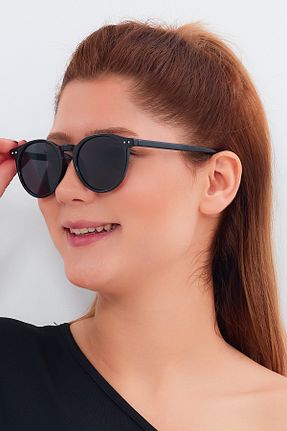 عینک آفتابی مشکی زنانه UV400 LUPİX - کد 790520680