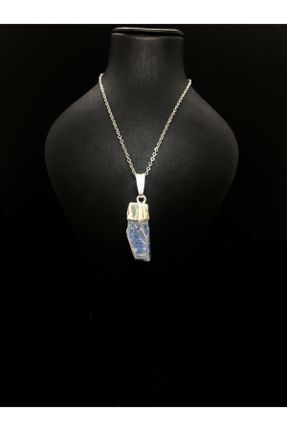 گردنبند جواهر آبی زنانه کد 47770176