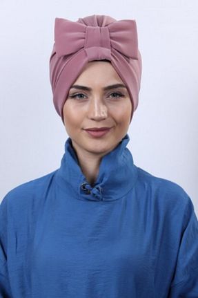 کلاه شنای حجاب صورتی زنانه Cenk - کد 47871097