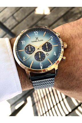 ساعت مچی آبی مردانه 41-45 میلی متر Daniel Klein - کد 47943113