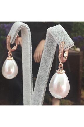 گوشواره استیل (فولاد) صورتی زنانه استیل (فولاد) Accessories - کد 48449686