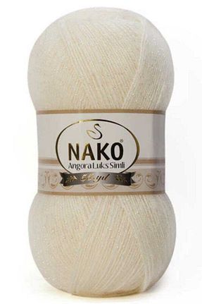 نخ بافندگی سفید Nako - کد 49444068