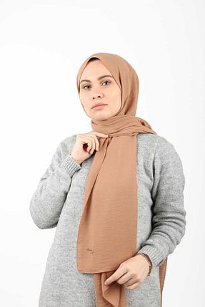 شال قهوه ای زنانه جاز Armine - کد 79556432