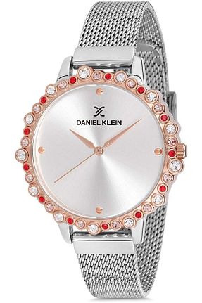 ساعت مچی طوسی زنانه 36-40 میلی متر Daniel Klein - کد 77849333