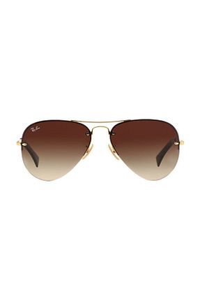 عینک آفتابی قهوه ای زنانه UV400 Ray-Ban - کد 34292932