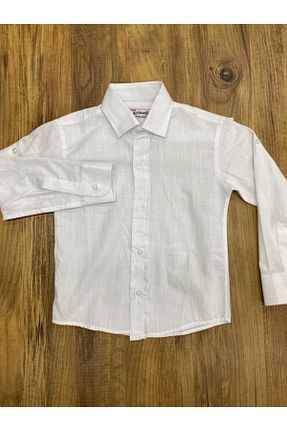 پیراهن سفید بچه گانه رگولار Çello mello - کد 101899358
