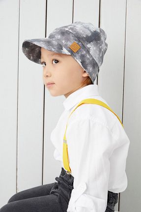 کلاه پشمی طوسی بچه گانه پنبه ای Babygiz - کد 102280550