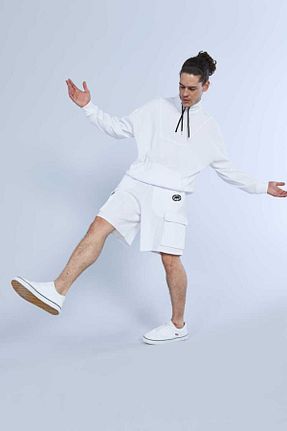 سوئیشرت سفید مردانه ساده Ecko Unltd - کد 102787604