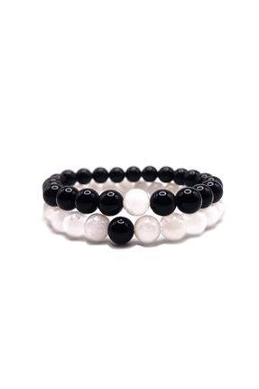 دستبند جواهر رنگی زنانه سنگ طبیعی Padore Accessory - کد 790188689