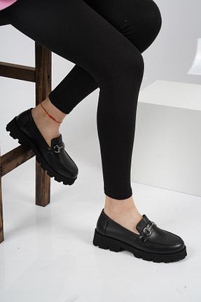 کفش کژوال مشکی زنانه چرم لاکی Osso - کد 380573568