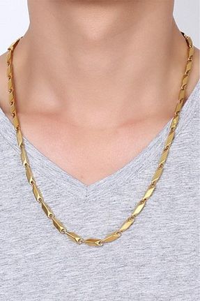 گردنبند استیل ( فولاد ) رنگی زنانه استیل ضد زنگ Takı Dükkanı - کد 302228837