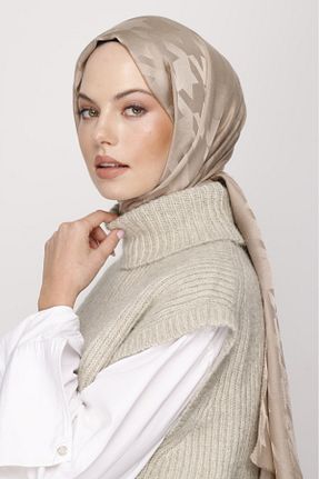شال بژ زنانه VALORSCARF - کد 790768835