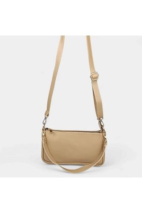کیف دوشی بژ زنانه Lucit bag - کد 790656051
