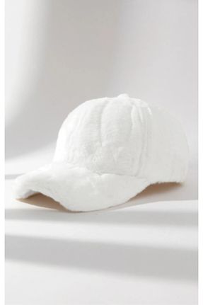 کلاه سفید زنانه کد 784805312