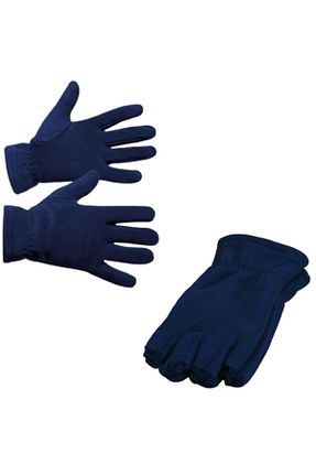 ست شال گردن و کلاه پشمی و دستکش سرمه ای مردانه 2 تایی AXE SPORTSWEAR - کد 790819690