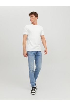 تیشرت سفید مردانه اسلیم فیت Jack & Jones - کد 708912113